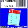 HGW 144002 Seatbelts US Fighters (SIMPLY) 1/144