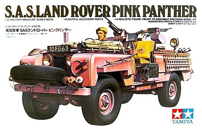 Tamiya 35076 Land Rover Pink Panther 1/35