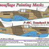 AML AMLM49029 Камуфляжные маски P-40C Tomahawk Mk.IIB 1/48