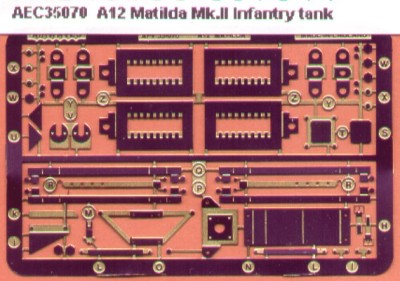 Airwaves (etched) AEC35070 Matilda Mk.II Infantry tank 1/35