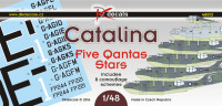 Dk Decals 48013 Catalina - Five Qantas Stars (8x camo) 1/48