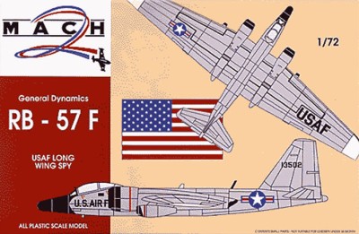 Mach 2 MACH1872 Martin RB-57F 1/72