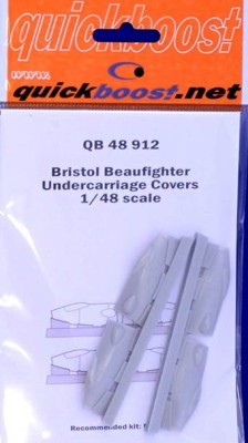 QuickBoost QB48912 Bristol Beaufighter undercarriage cover (REV) 1/48
