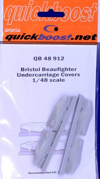 QuickBoost QB48912 Bristol Beaufighter undercarriage cover (REV) 1/48