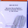 QuickBoost QB48912 Bristol Beaufighter undercarriage cover (REV) 1/48