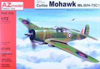 Az Model 75072 Curtiss Hawk Mk.III/H-75C1 (3x camo) 1/72