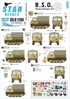 Star Decals 35-C1145 R.S.O. Raupenschlepper Ost R.S.O. / 01 1/35