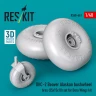 Reskit RS48-461 DHC-2 Beaver Alaskan bushwheel tires (DORA) 1/48
