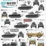 Star Decals 35-C1272 Balkan WW2 # 3. German anti-partisan operations in Yugoslavia and Albania.Pz.Kpfw 35 R, Pz.Kpfw 38 H, Krupp Protze, VW Schwimmwagen.Panzer Abt. z.b.V. 12, Panzer Abt. 202, SS-Pz.Gren.Rgt. 24 Danmark, SS-Gebirgs-Div. Handschar, 369. In