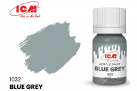 ICM C1032 Сине-серый(Blue Grey), краска акрил, 12 мл