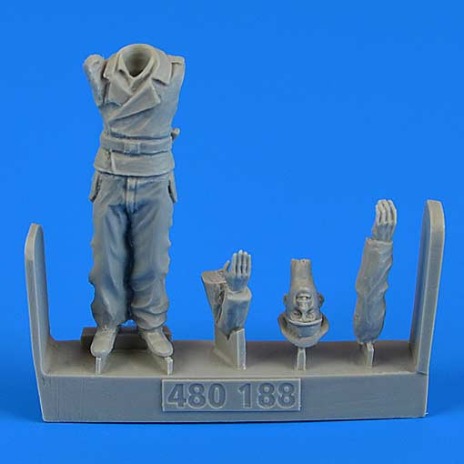 Aerobonus 480188 German WWII Tank crew - Commander 1/48
