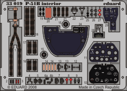 Eduard 33019 P-51B interior S.A. 1/32 TRU