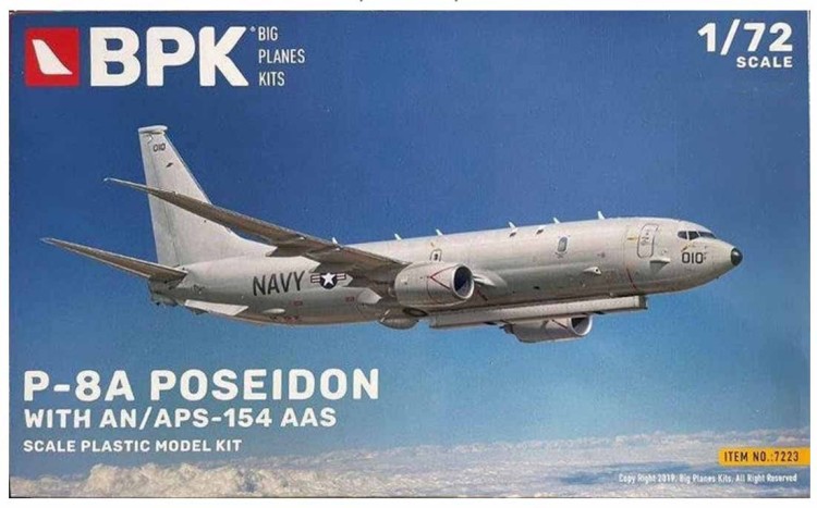 Big Planes Kits 7223  Boeing P-8A Poseidon с радаром AN/APS-154 1/72