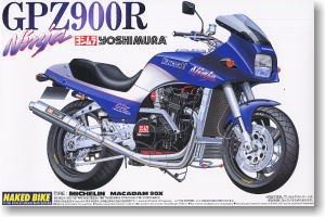 Aoshima 048795 Kawasaki GPZ900R Ninja Yoshimura 1:12