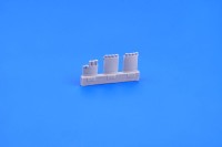 Eduard 648381 Fw 190A exhaust stacks 1/48