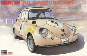 Hasegawa 20322 Subaru 360 1964 2nd Time Japan GP T-1 Class Winner 1/24