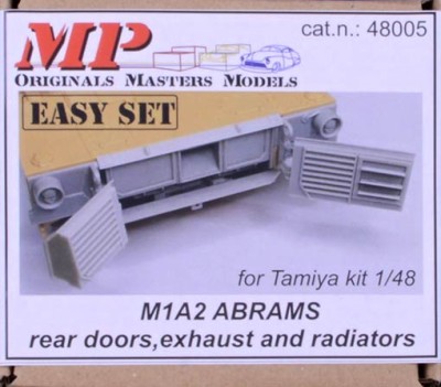 Mp Originals Masters Models MP-48005 1/48 M1A2 Abrams rear doors,exhaust&amp;radiators