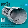 Reskit U72312 F-104 S/G late 'Starfighter' exh.nozzle (HAS) 1/72