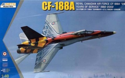 Kinetic K48079 CF-188A RCAF 20 YEARS SERVICES 1/48