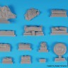 Black Dog T35285 Sd.Kfz.234/1 Puma accessories set (designed to be used with Italeri kits) 1/35