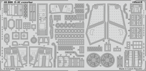 Eduard 48800 F-4C exterior S.A.