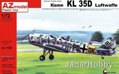 AZ Model 75005 Klemm KL 35D 1/72