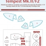 Peewit M72297 Canopy mask Tempest Mk.II/FS (KP) 1/72