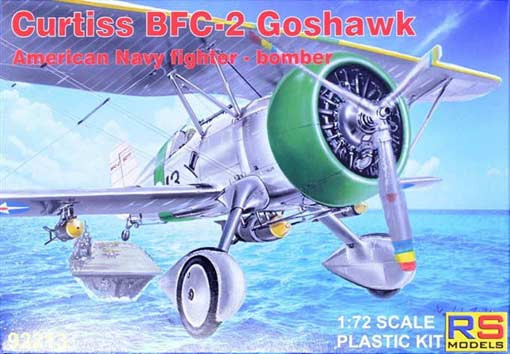 RS Model 92213 Curtiss BFC-2 Goshawk (3x camo) 1/72
