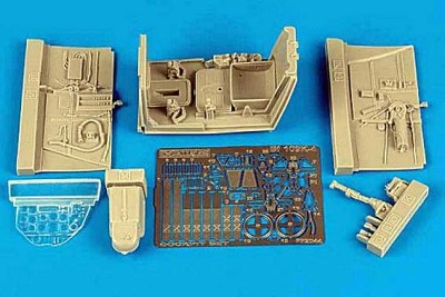 Aires 2044 Bf 109K cockpit set 1/32