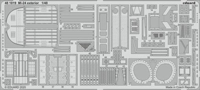 Eduard 481019 SET Mi-24 exterior (ZVE)