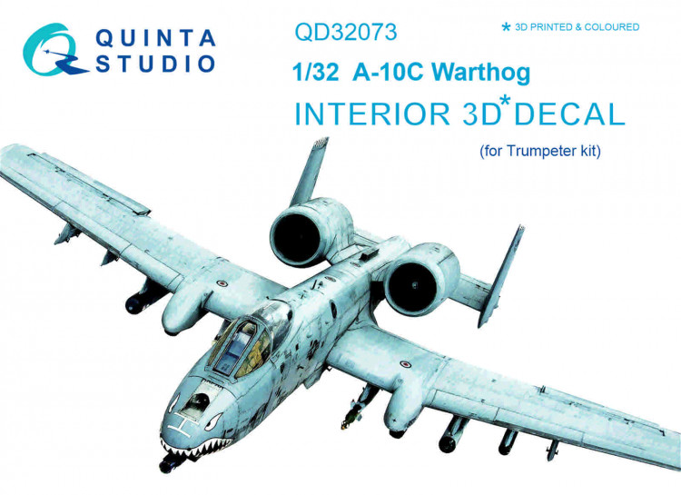 Quinta studio QD32073 A-10C (для модели Trumpeter) 1/32