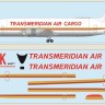 F-rsin Plastic FRP4125 Canadair CL-44 Guppy - Transmeridian Air Cargo Includes a laser-printed decal. 1/144