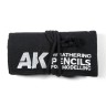 AK Interactive AK-10048 Полный набор акварельных карандашей в чехле 37 штук