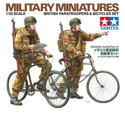 Tamiya 35333 Английский военный патруль на велосипедах 1/35