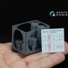 Quinta studio QT48087 Блоки неуправляемых ракет Б-8В20А, 2 шт. (для всех моделей) 1/48