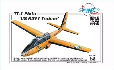 Planet Model PLT287 TT-1 Pinto 'US NAVY Trainer' (resin kit) 1/48