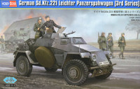 Hobby Boss 83812 Sd.Kfz.221 Leichter Panzerspahwagen (3я серия) 1/35