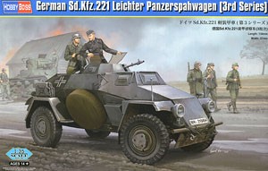 Hobby Boss 83812 Sd.Kfz.221 Leichter Panzerspahwagen (3я серия) 1/35