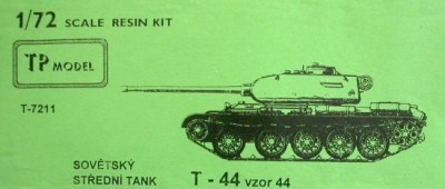 TP Model T-7211 T-44 Typ1944 1/72