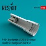 Reskit RSU48-0077 F-104 Starfighter A/C/D/J/G exh.nozzle (HAS) 1/48