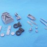 Metallic Details MDR48157 Lockheed U-2R, TR-1A/B Landing gears 1/48