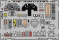 Eduard FE620 1/48 Цветное фототравление для CF-5A/ CF-116 interior S. A.