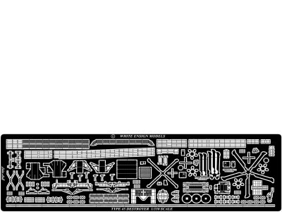 White Ensign Models PE 35166 TYPE 45 DESTROYER for the Airfix kit 1/350