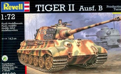 Revell 03129 Tiger II Ausf. B 1/72