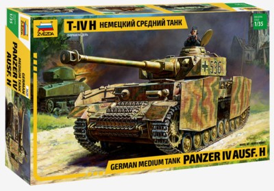 Звезда 3620 PzKpfw IV Ausf. H 1/35