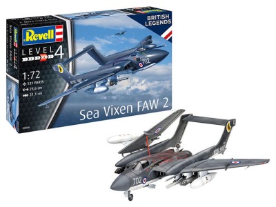 Revell 03866 Sea Vixen FAW 2 (репак Dragon) 1/72