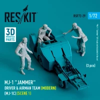 Reskit F72029 MJ-1 'Jammer' Driver&airman team - scene 1 1/72