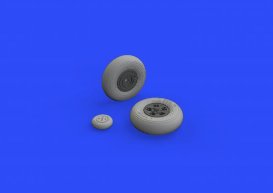 Eduard 632107 Spitfire Mk.IX wheels 5-spoke 1/32 1/32
