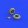 Eduard 632107 Spitfire Mk.IX wheels 5-spoke 1/32 1/32