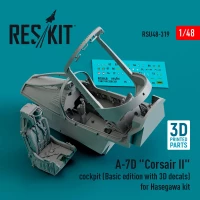 Reskit U48319 A-7D 'Corsair II' cockpit (HAS) 1/48